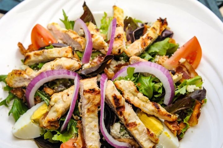 A fresh salad at Molloy's Irish Pub